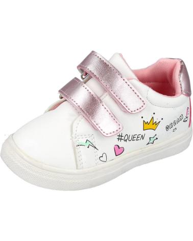 Esportes  de Menina BUBBLE BOBBLE BUBBLE KIDS A3631-S ZAPATILLAS DEPORTIVAS NIÑA BLANCO