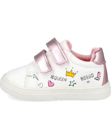 Esportes  de Menina BUBBLE BOBBLE BUBBLE KIDS A3631-S ZAPATILLAS DEPORTIVAS NIÑA BLANCO