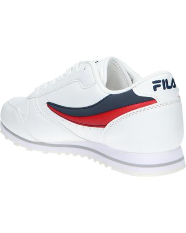 Scarpe sport per Donna e Bambina e Bambino FILA FFT0014 ORBIT LOW 13032 WHITE-DRESS BLUES
