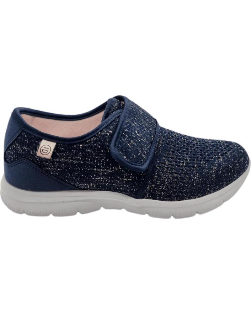 Zapatos NICOBOCO  de Mujer ZAPATILLA CONFORT MUJER MANOLA  AZUL