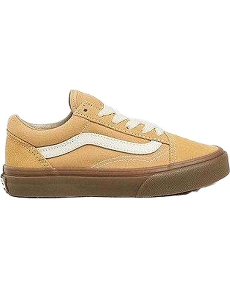 girl and boy Trainers VANS OFF THE WALL ZAPATILLAS VANS OLD SKOOL JR  BRONW