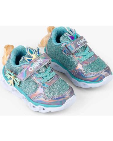 Esportes  de Menina e Menino CONGUITOS LVS 14211 ZAPATILLAS DE FANTASIA BEBE CON LUZ CELESTE