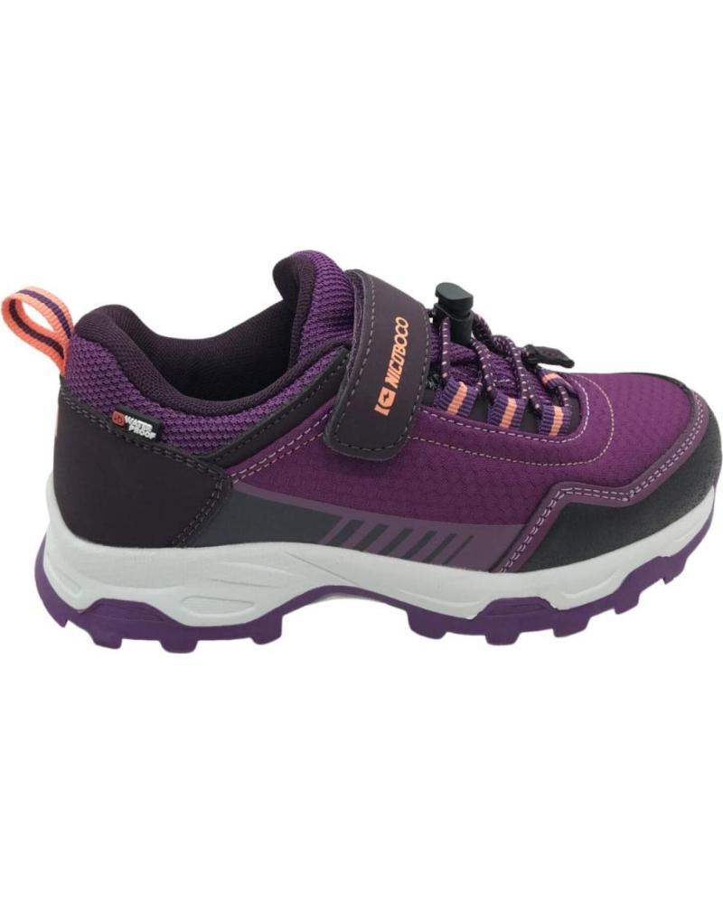 Sportif NICOBOCO  pour Fille ZAPATILLA TRECKING NINA KONER R  ROSA