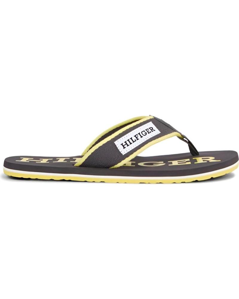Man Flip flops TOMMY HILFIGER CHANCLA PATCH  GRIS