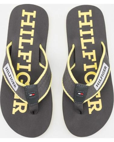 Man Flip flops TOMMY HILFIGER CHANCLA PATCH  GRIS