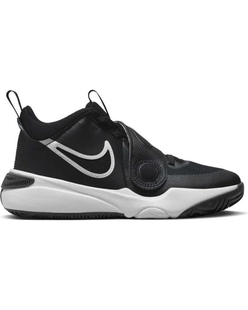 Zapatillas deporte NIKE  de Niño ZAPATILLAS TEAM HUSTLE D11 BLANCO GS DV8996-002  NEGRO