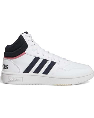Scarpe sport ADIDAS  per Donna ZAPATILLAS SNEAKERS HOOPS 3 0 MID COLOR  BLANCO