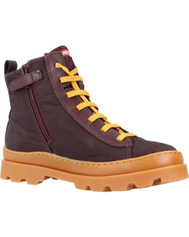 Botas CAMPER  de Menina e Menino BOTAS NINO MODELO BRUTUS KIDS COLOR MARRON  DRKBROWN