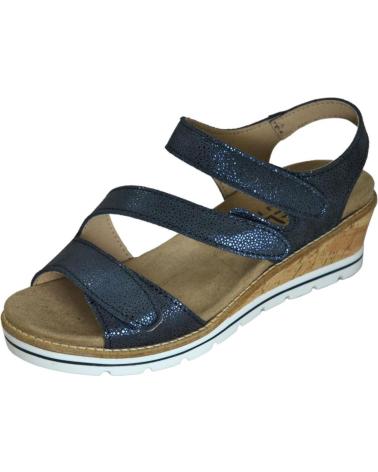 Woman Sandals LUMEL SANDALIA BIO RECICLABLE PARA PLANTILLAS MUJER 1230-10  NAVY ESTRELLA 522