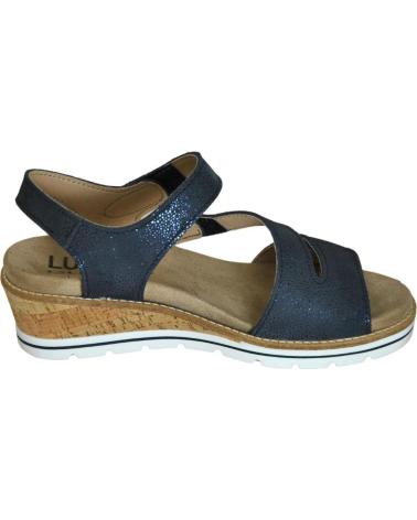 Woman Sandals LUMEL SANDALIA BIO RECICLABLE PARA PLANTILLAS MUJER 1230-10  NAVY ESTRELLA 522