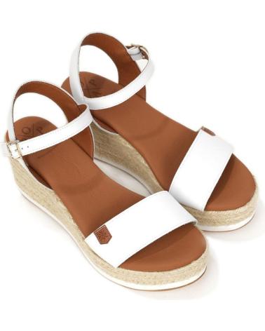 Sandalias de Mujer POPA CB23203 001 ARAMBOL PIEL NAPA BLANCO