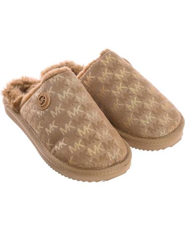 Pantoufles MICHAEL KORS  pour Femme ZAPATILLAS DE CASA 40R2JAFP1Y MUJER  MARRóN