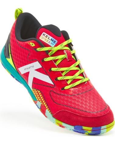 Deportivas KELME  de Mujer y Hombre y Niño STILETTO  ROJO