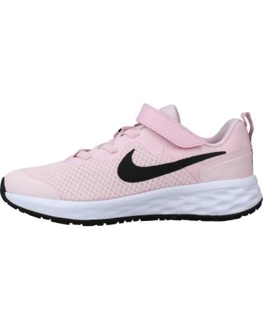 Sportif NIKE  pour Fille ZAPATILLAS NINO MODELO REVOLUTION 6 LITTLE KID COLOR ROSA 60  608