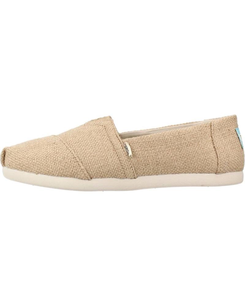 Zapatos TOMS  de Hombre ALPARGATAS HOMBRE MODELO 124480 COLOR BEIS  NATURAL