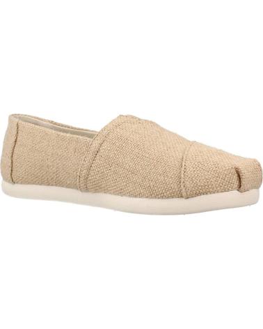 Zapatos TOMS  de Hombre ALPARGATAS HOMBRE MODELO 124480 COLOR BEIS  NATURAL