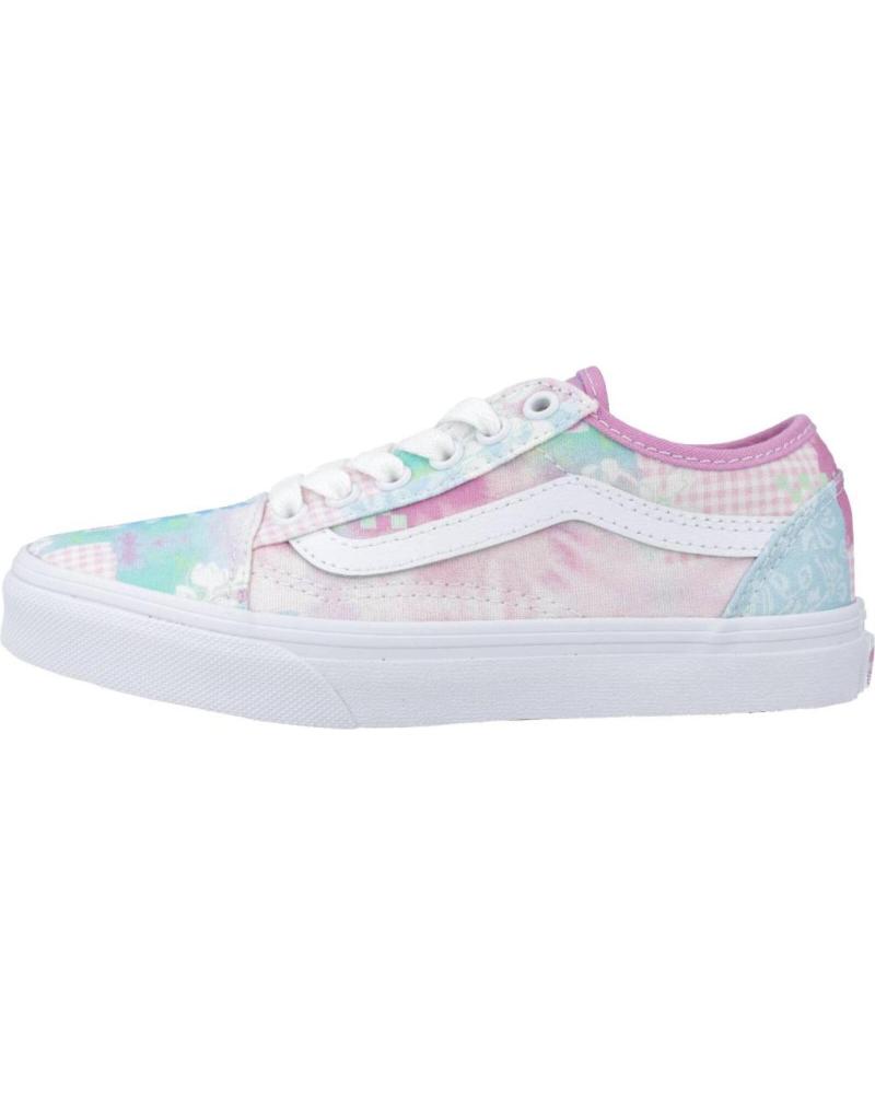 Deportivas VANS OFF THE WALL  de Niña ZAPATILLAS NINA VANS MODELO OLD SKOOL TAPERED VR3 COLOR MULT  MLTWHT