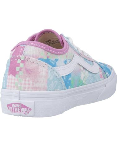 Deportivas VANS OFF THE WALL  de Niña ZAPATILLAS NINA VANS MODELO OLD SKOOL TAPERED VR3 COLOR MULT  MLTWHT
