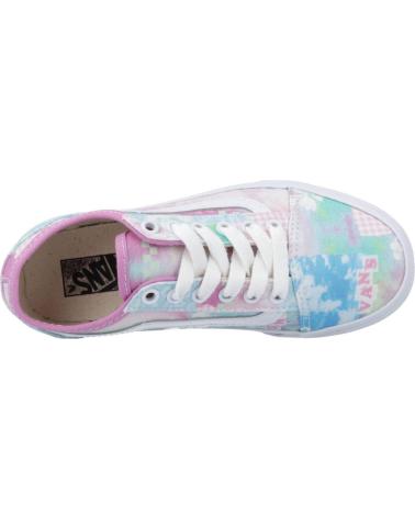 Deportivas VANS OFF THE WALL  de Niña ZAPATILLAS NINA VANS MODELO OLD SKOOL TAPERED VR3 COLOR MULT  MLTWHT