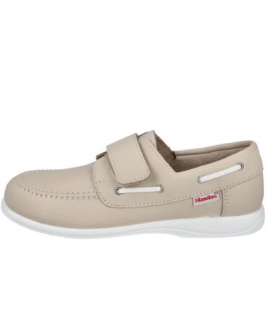 Scarpe TITANITOS  per Bambino T660A10148 NAUTICOS NIÑO  BEIG