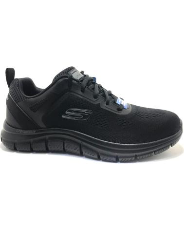 Woman and Man and boy Trainers SKECHERS 232698 BBK TRACK - BROADER DEPORTIVOS PARA HOM  NEGRO