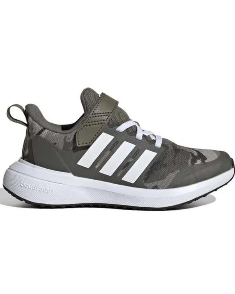 Sportif ADIDAS  pour Femme et Garçon ZAPATILLAS SNEAKERS FORTARUN 2 0 CLOUDFOAM ELASTIC LACE PARA  VERDE