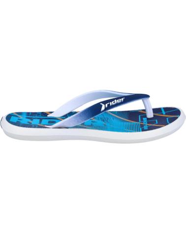 Infradito RIDER  per Bambino R 83062 CHANCLAS PLAYA HOMBRE  BLANCO AZUL