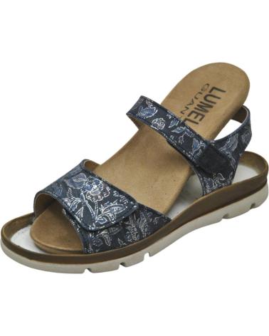 Woman Sandals LUMEL SANDALIA PARA PLANTILLAS MUJER 1415-11593 PALMA 03 DE  DENIM 4232