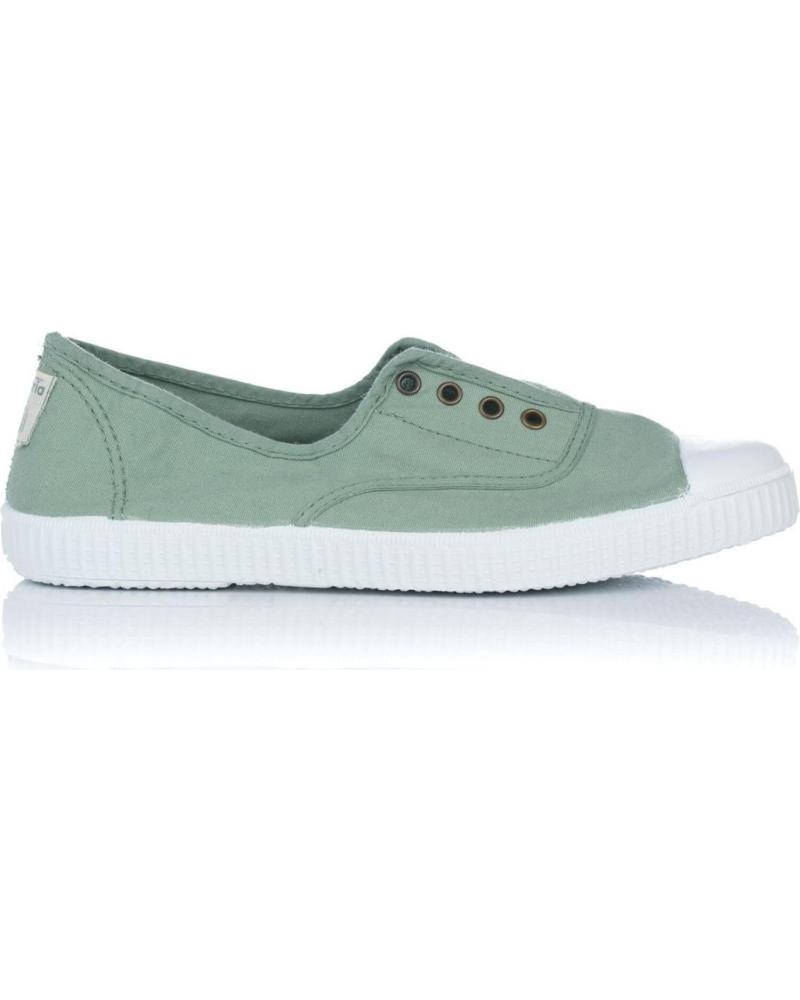 Zapatillas deporte VICTORIA de Niño INGLESA LONA VERDE Zapatillas deporte VICTORIA de Niño INGLESA LONA VERDE