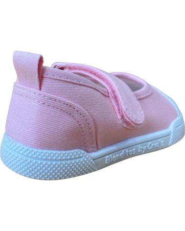 Deportivas CRIOS  de Niña BLANDITOS DE LONA CEREZA  ROSA