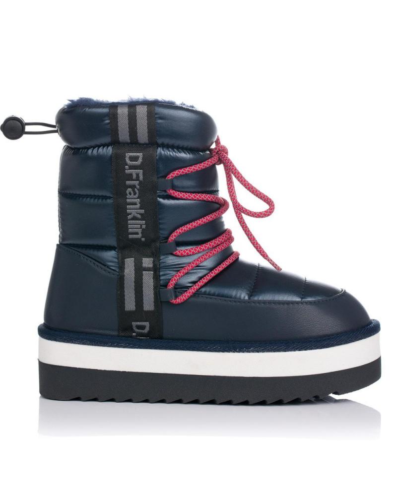 Botas de Mujer D FRANKLIN BOTINES PLANOS D FRANKLIN 18305 MARINO AZUL
