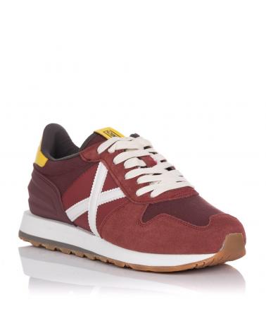 Zapatillas deporte MUNICH  de Hombre SNEAKERS MASSANA PATCH BURDEOS  ROJO