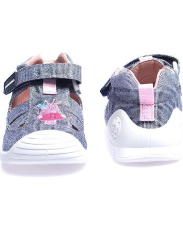 Sandali per Bambina BIOMECANICS 222173-A AZUL  JIRAFA MARINO