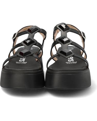 Sandalias de Mujer WONDERS SANDALIAS MUJER MODELO A3703 COLOR NEGRO NEGRO