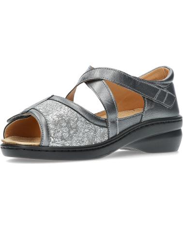 Sandalias CALZAMEDI  de Mujer SANDALIAS ANCHO ESPECIAL 0759-A  GRIS