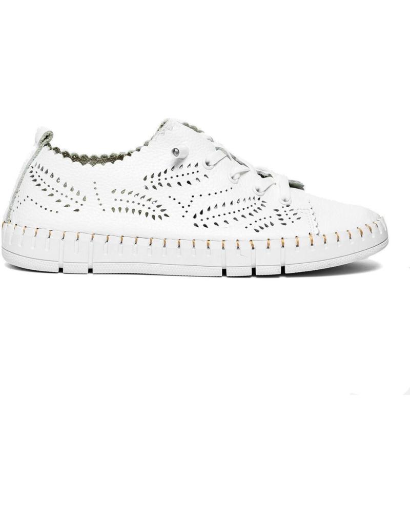 Zapatillas deporte THE HAPPY MONK  de Mujer ZAPATILLA CRETA-014  BLANCO