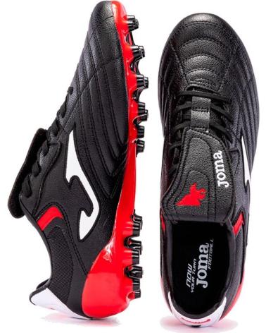 Deportivas de Mujer JOMA AGUILA CUP 2301 ROJO ARTIFICIAL GRASS NEGRO