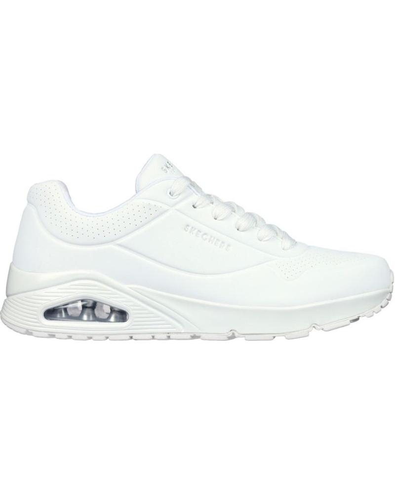 Sportschuhe für Herren SKECHERS ZAPATILLAS UNO - STAND ON AIR PARA HOMBRE EN COLOR BLANCO BLANCO