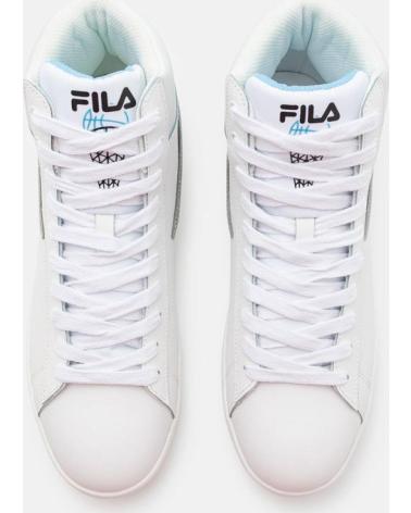 Deportivas FILA  de Mujer y Niña ZAPATILLA MUJER HIGHFLYER L MID WMN FFW0205 13205  BLANCO
