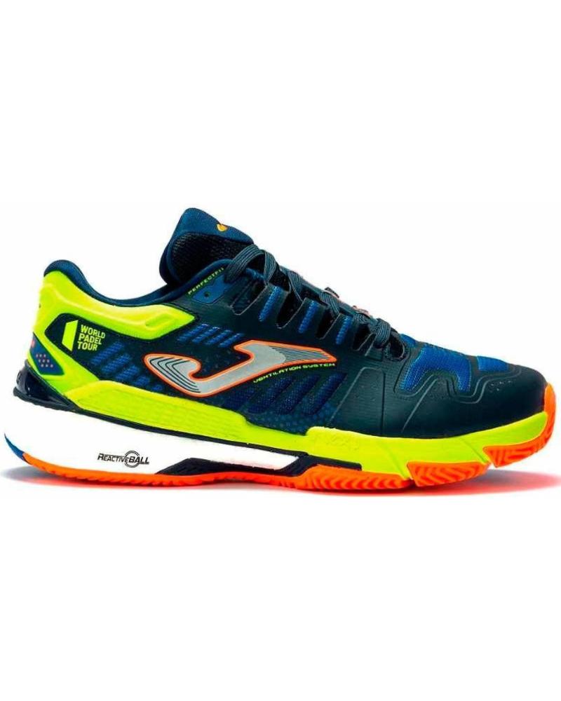 Sapatilhas JOMA  de Homem T SLAM MEN 2204 WORLD PADEL TOUR ROYAL LEMON FLUOR  AZUL