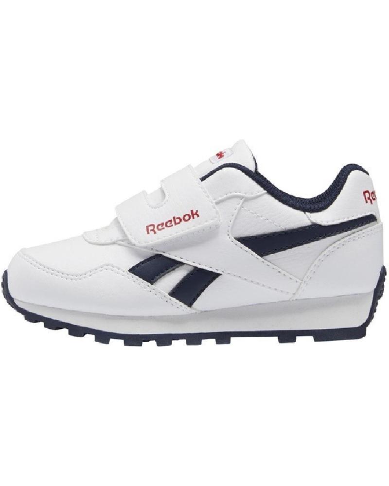 Sapatilhas REEBOK de Menina e Menino 100046401 ROYAL REWIND FTWWHT-VECNAV-VECRED Sapatilhas REEBOK de Menina e Menino 100046401 ROYAL REWIND FTWWHT-VECNAV-VECRED