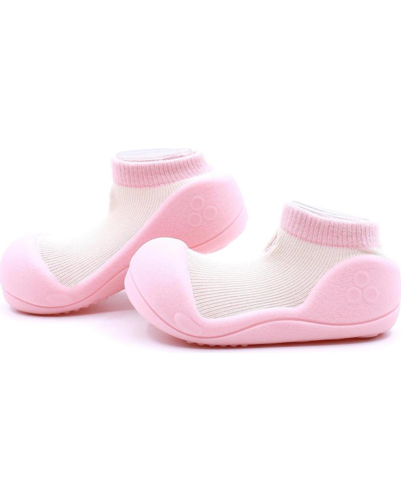 ATTIPAS FRUIT ERDBEERE FR01 ROSA: LAUFLERNSCHUHE MIT ERDBEER-DESIGN FÜR BABYS ROSA