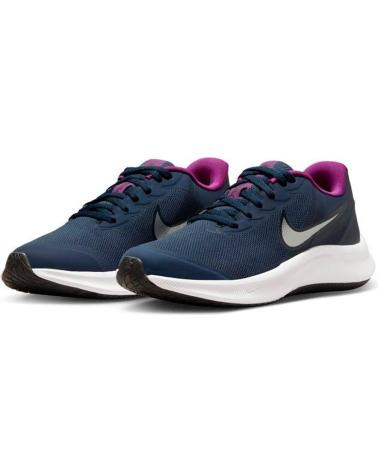 Zapatillas deporte NIKE  de Hombre STAR RUNNER 3 GS DA2776-404  AZUL
