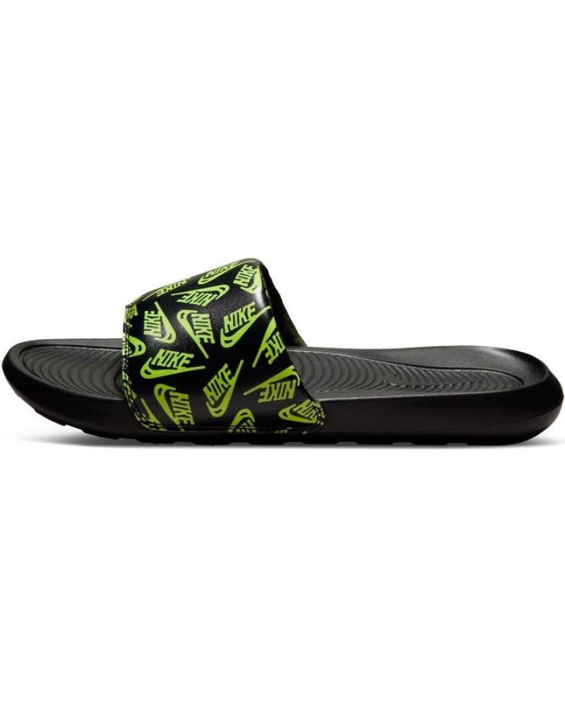 Zehansandalen NIKE  für Herren CHANCLA VICTORI ONE SLIDE PRINT CN9678-010  NEGRO