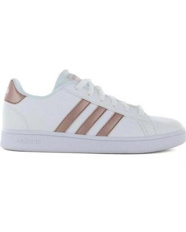 Zapatos ADIDAS  de Niña y Niño CALZADO MARCA MODELO GRAND COURT  BLANCO