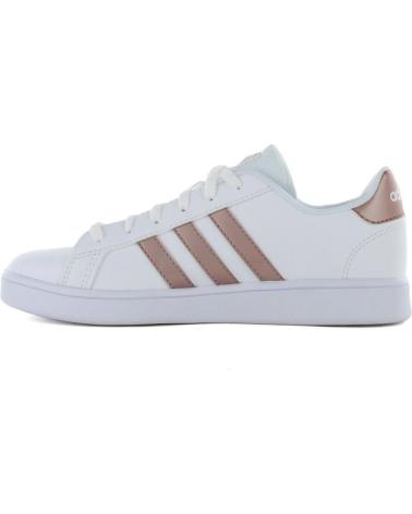 Zapatillas deporte ADIDAS  de Niña y Niño GRAND COURT K EF0101  BLANCO