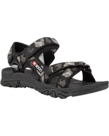 Sandálias 8000  de Homem CHANCLA TATAY BLANCO-  NEGRO