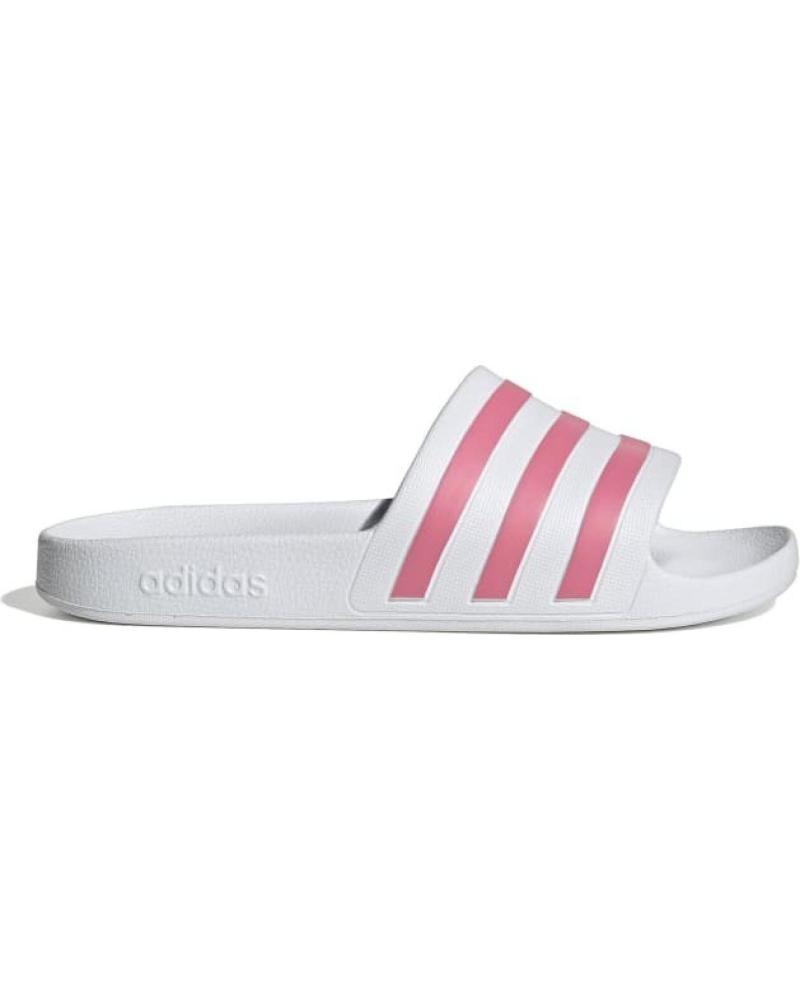 Chinelos ADIDAS  de Mulher CHANCLAS ADILETE AQUA BLANCO ROS  MULTI