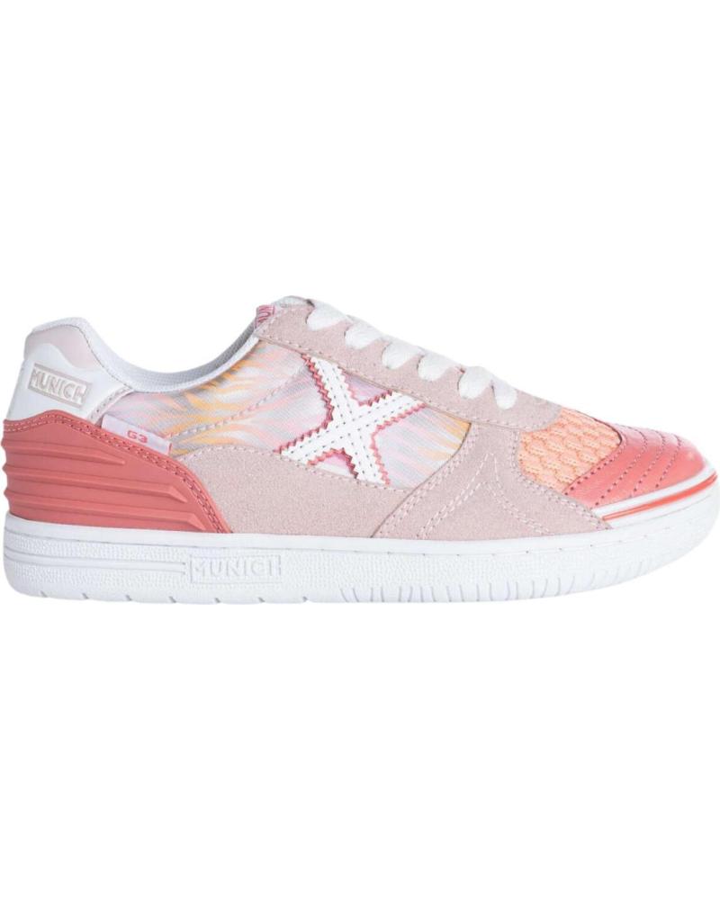 Deportivas MUNICH  de Mujer y Niña G-3 KID PATCH 346 ROSA  VARIOS COLORES