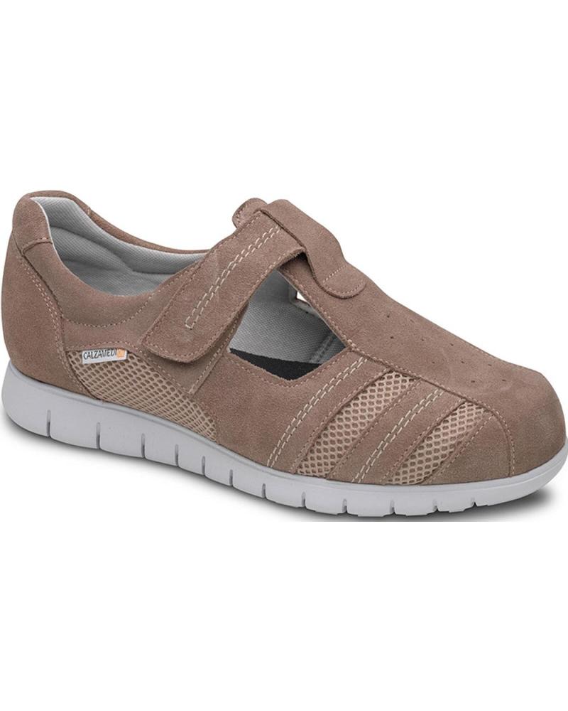 Sandalias CALZAMEDI  de Hombre SANDALIA ORTOPEDICAS 2177 ESPECIAL DIABETICOS  MARRON